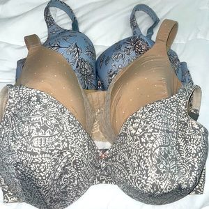 3 Pack Full Coverage Cacique Bras